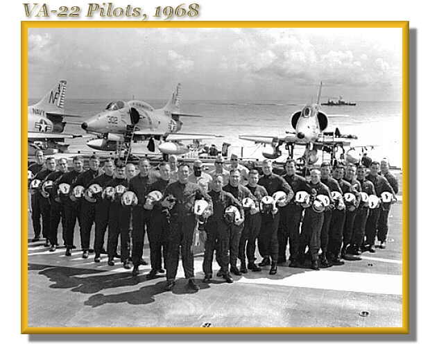 VA-22 Pilots 1968