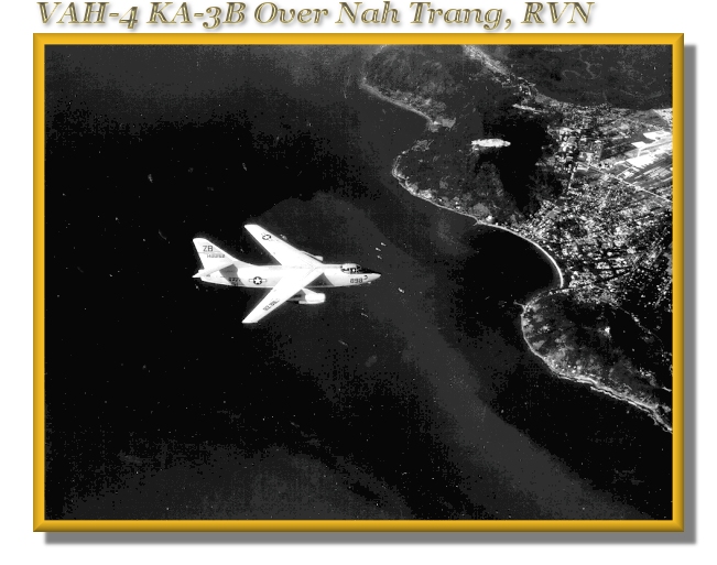VAH-4 KA-3B Over Nah Trang RVN